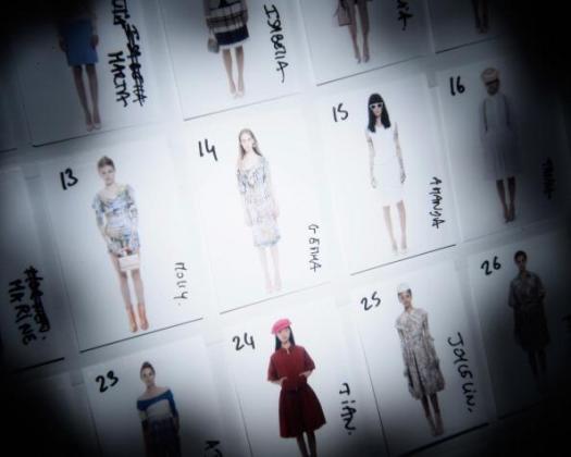 LFW SS2013: Vivienne Westwood Red Label Backstage