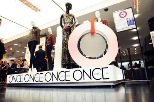 Clothing display at Bloomingdale's 59th Street store to welcome Jennifer Morrison Star Of ABC's 'Once Upon a Time'. Bloomingdale's 59th Street in New York City. Photo by Craig Barritt/Getty Images for Bloomingdale's