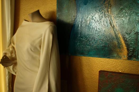 International Flair Designs client project for a downtown fashion studio for celebrity fashion designer, Linda Rowe-Thomas.