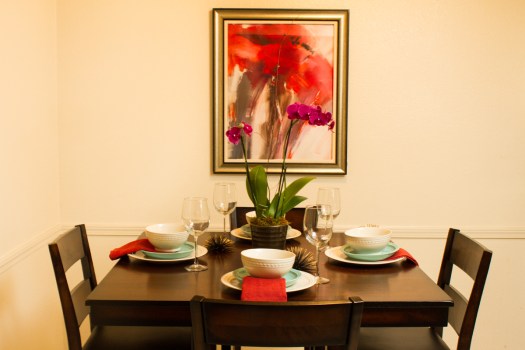 Philanthropic work by International Flair Designs for nonprofit, Women & Children First safe haven.